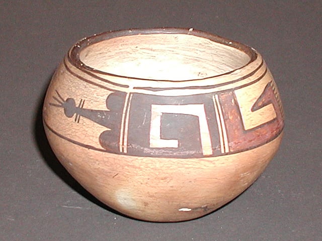 2005-02 Early Sikyatki Revival Bowl with Crooks and Clown Faces