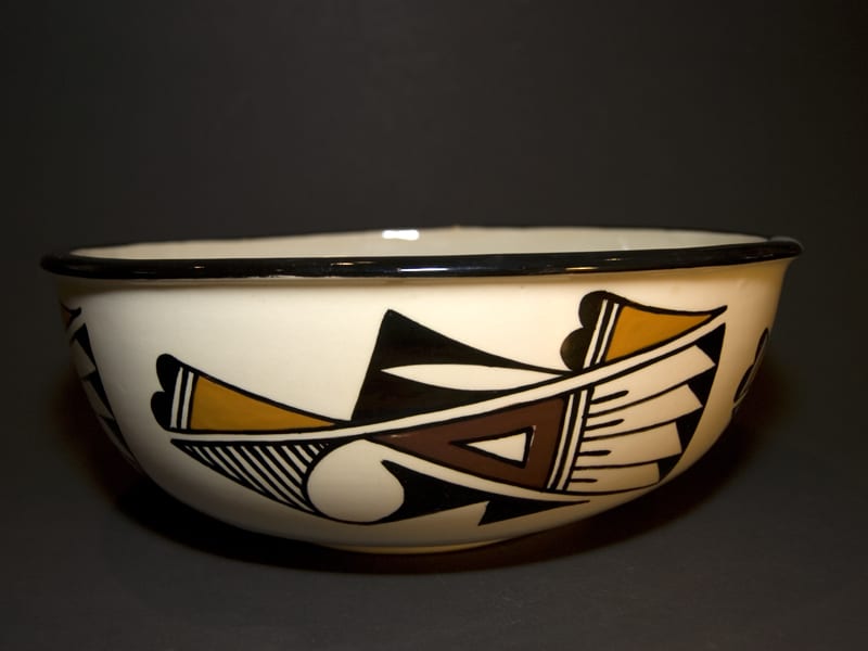 2007-14 Commercial Slip-Cast – Glazed and Kiln-Fired Posole Bowl