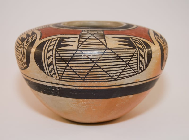 2008-01 Polychromatic Seedpot with Batwing Design