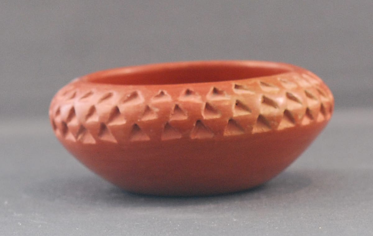 2012-17 Small Plainware Bowl with Impressed Design