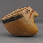 2013-14 Small Effigy Vessel with Molded Face