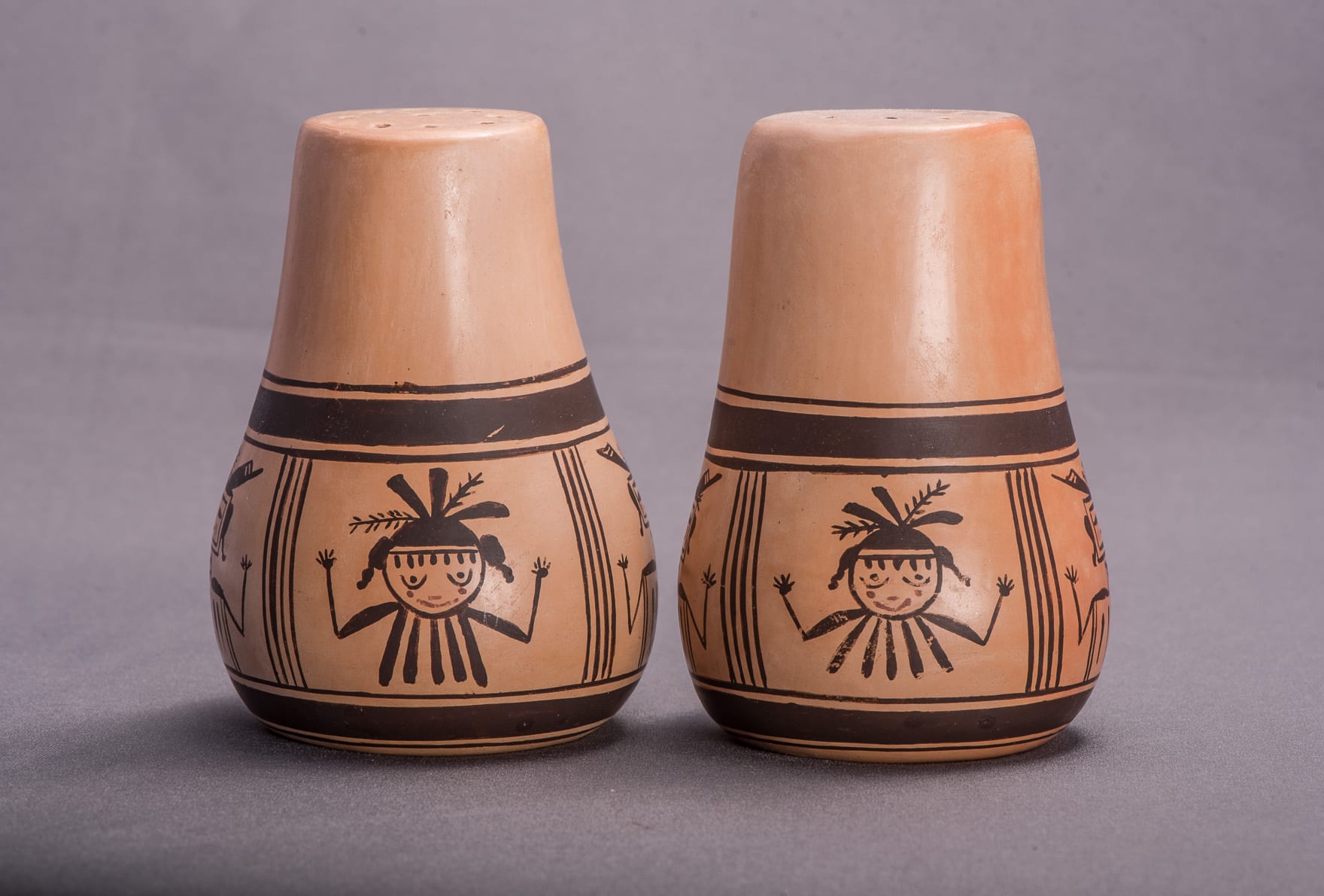 2014-16 Salt & pepper shakers with kachinas