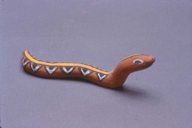 1981-02 Tesuque Snake Figure (not in collection)