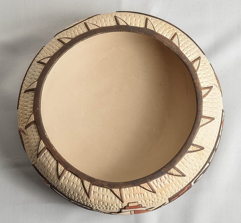 2015-05 Carved Katchina ceremony bowl