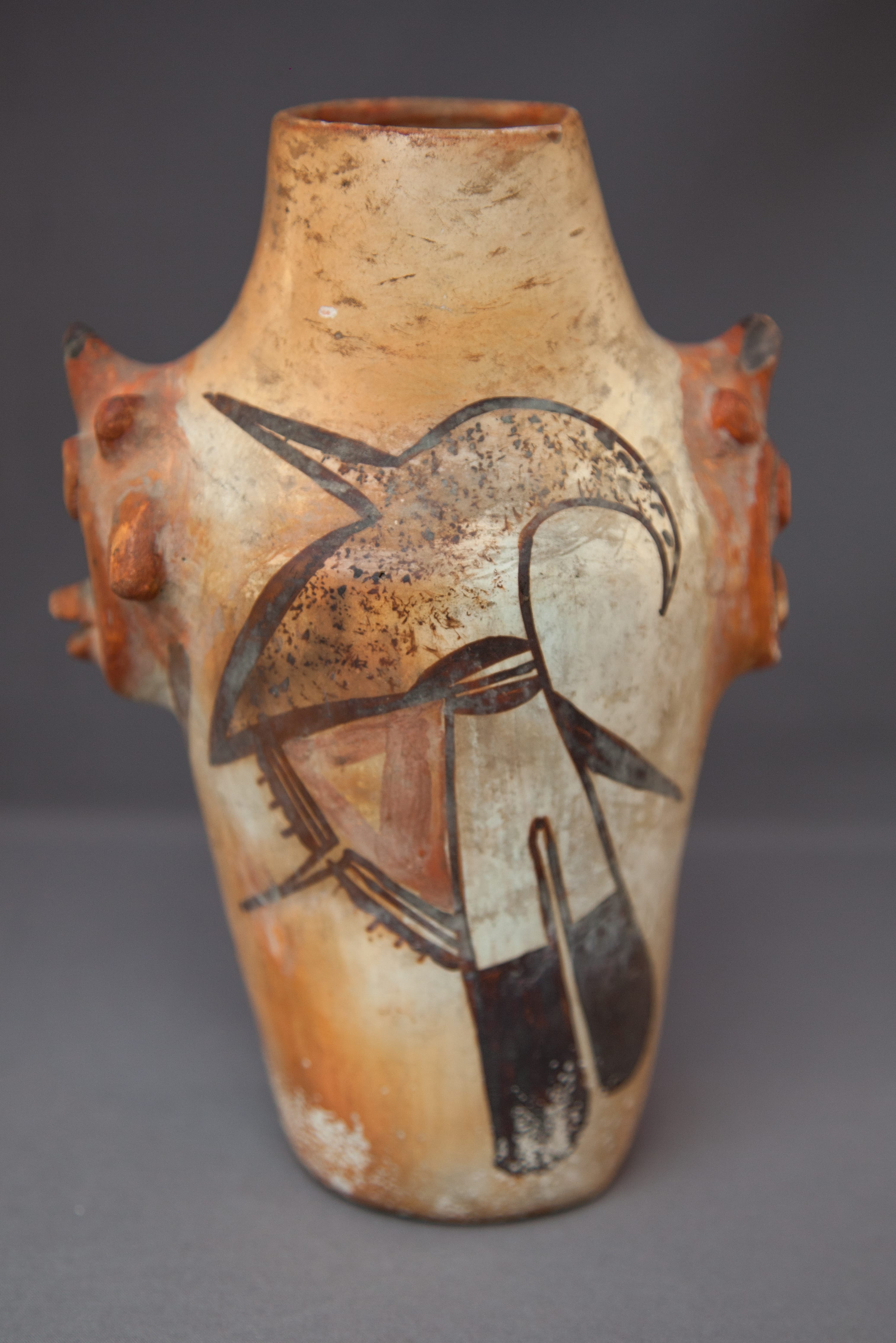2017-01 Vase with two Koyemsi effigy faces