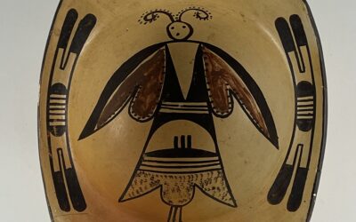 2025-06  Small bowl with elegant butterfly design